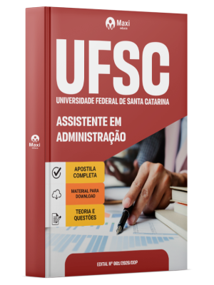 Apostila UFSC 2026 - Assistente em Administração