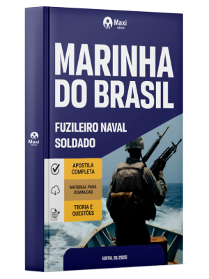 Apostila Marinha do Brasil 2026 - Fuzileiro Naval - Soldado