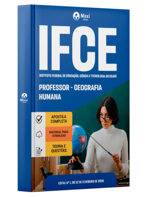 Apostila IFCE 2026 - Professor - Geografia Humana
