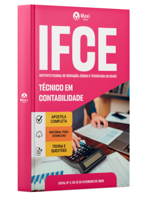 Apostila IFCE 2026 - Técnico em Contabilidade