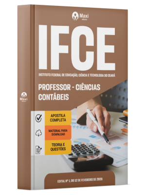 Apostila IFCE 2026 - Professor - Ciências Contábeis