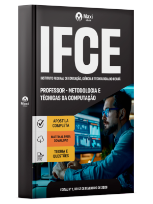 Apostila IFCE 2026 - Professor - Metodologia e Técnicas da Computação