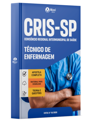 Apostila CRIS-SP 2026 - Técnico de Enfermagem