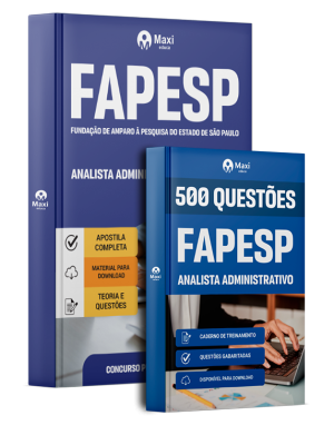 Combo FAPESP 2026 - Analista Administrativo