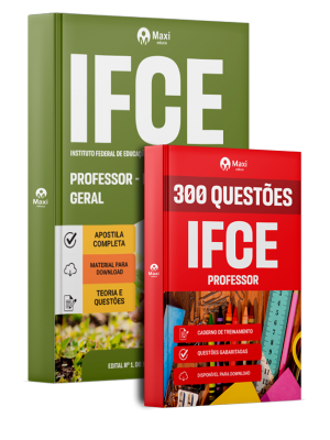 Combo IFCE 2026 - Professor - Biologia Geral