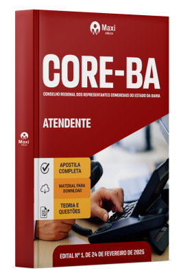 Apostila CORE-BA 2024 - Atendente