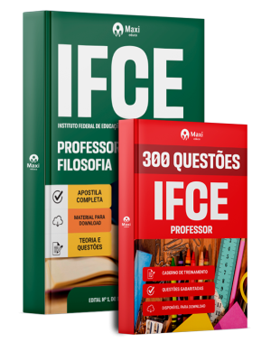 Combo IFCE 2026 - Professor - Filosofia