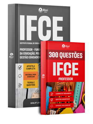 Combo IFCE 2026 - Professor - Fundamentos da Educação, Política e Gestão Educacional