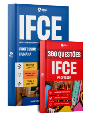 Combo IFCE 2026 - Professor - Geografia Humana