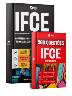 Combo IFCE 2026 - Professor - Metodologia e Técnicas da Computação