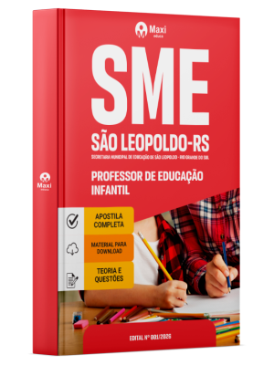 Apostila Prefeitura de São Leopoldo - RS 2026 - Professor de Educação Infantil