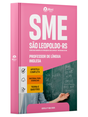 Apostila Prefeitura de São Leopoldo - RS 2026 - Professor de Língua Inglesa