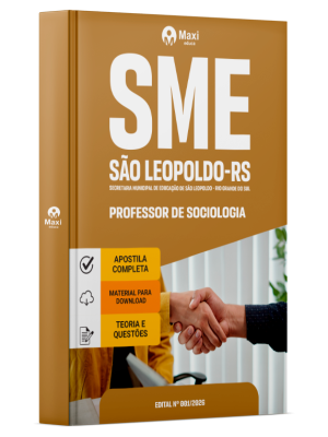 Apostila Prefeitura de São Leopoldo - RS 2026 - Professor de Sociologia