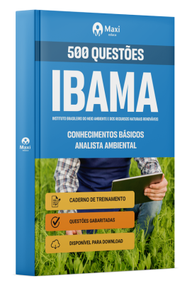 Caderno de Questões -  IBAMA 2025 - Conhecimentos básicos - Analista Ambiental
