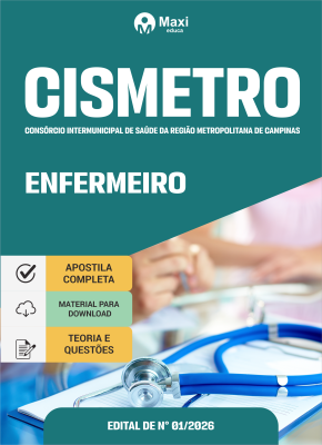 Apostila CISMETRO 2026 - Enfermeiro