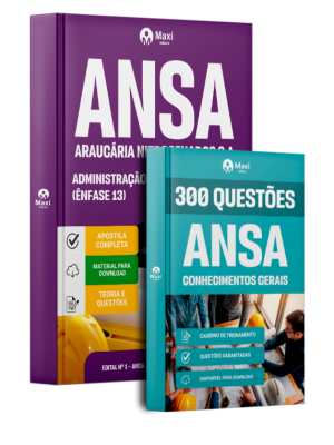 Combo ANSA 2026 - Ênfase 13: Administração e Controle