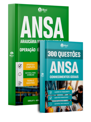 Combo ANSA 2026 - Ênfase 22: Operação