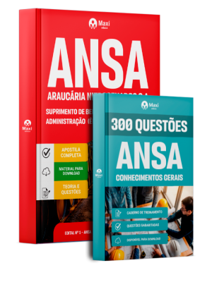 Combo ANSA 2026 - Ênfase 28: Suprimento de Bens e Serviços - Administração