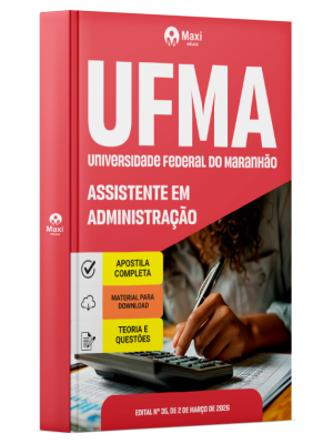 Apostila UFMA 2026 - Assistente em Administração