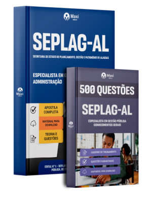 Combo SEPLAG-AL 2026 - Especialista em Gestão Pública - Especialidade: Administração