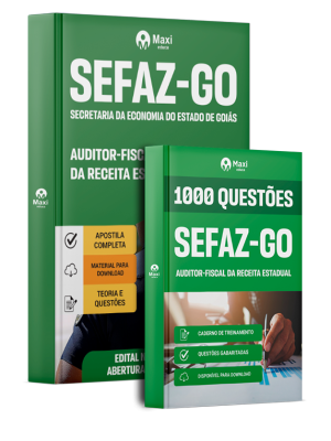 Combo SEFAZ-GO 2026 - Auditor-Fiscal da Receita Estadual