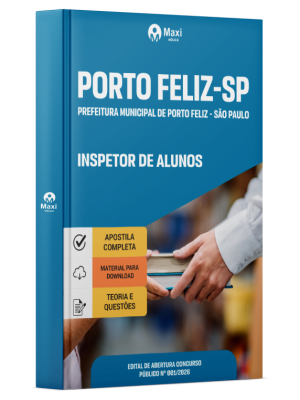 Apostila Prefeitura de Porto Feliz - SP 2026 - Inspetor de Alunos