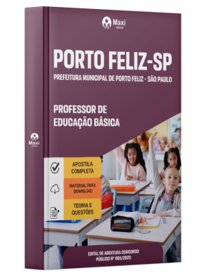 Apostila Prefeitura de Porto Feliz - SP 2026 - Professor de Educação Básica I