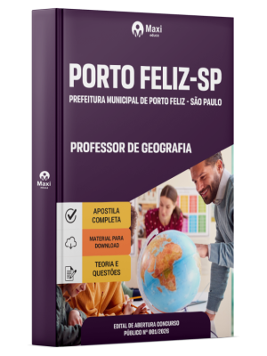 Apostila Prefeitura de Porto Feliz - SP 2026 - Professor de Geografia