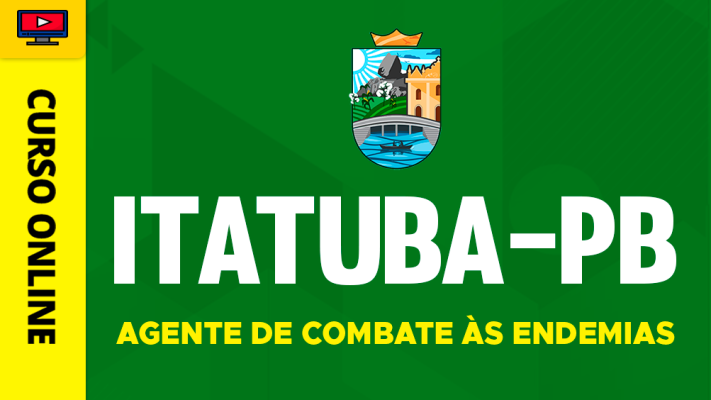 Curso Prefeitura de Itatuba - PB - Agente de Combate às Endemias