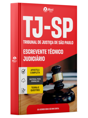 Apostila TJ-SP 2026 - Escrevente Técnico Judiciário