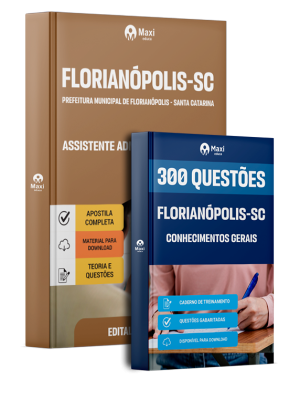 Combo Prefeitura de Florianópolis - SC 2026 - Assistente Administrativo