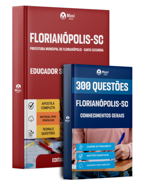 Combo Prefeitura de Florianópolis - SC 2026 - Educador Social