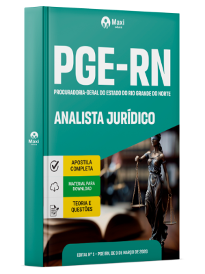 Apostila PGE-RN 2026 - Analista Jurídico