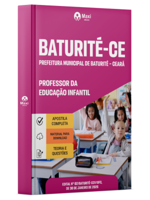 Apostila Prefeitura de Baturité-CE 2026 - Professor da Educação Infantil