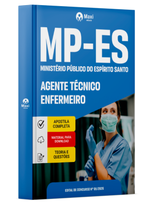 Apostila MP-ES 2026 - Agente Técnico - Enfermeiro