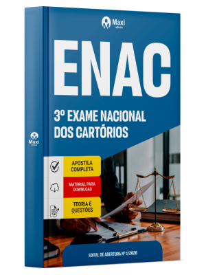 Apostila ENAC - Exame Nacional dos Cartórios 2026