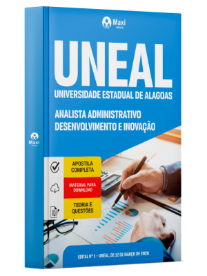Apostila UNEAL 2026 - Analista Administrativo - Desenvolvimento e Inovação