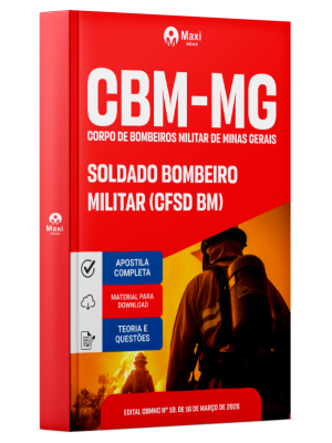 Apostila CBM-MG 2026 - Soldado Bombeiro Militar (CFSd BM)