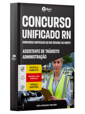 Apostila Unificado RN 2026 - Assistente de Trânsito - Administração