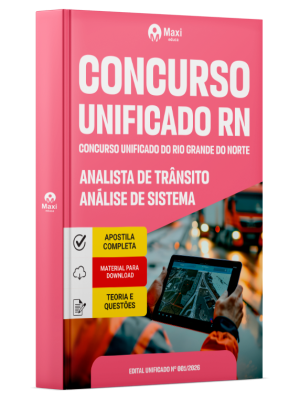 Apostila Unificado RN 2026 - Analista de Trânsito - Análise de Sistemas