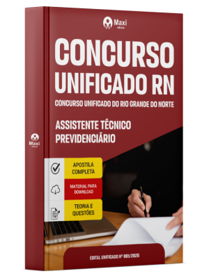 Apostila Unificado RN 2026 - Assistente Técnico Previdenciário