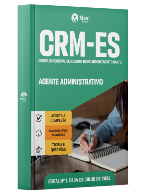 Apostila CRM-ES - 2025 - Agente Administrativo