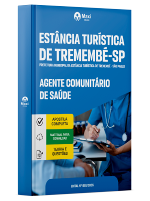 Apostila Prefeitura de Tremembé - SP 2026 - Agente Comunitário de Saúde