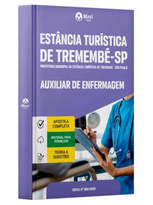 Apostila Prefeitura de Tremembé - SP 2026 - Auxiliar de Enfermagem