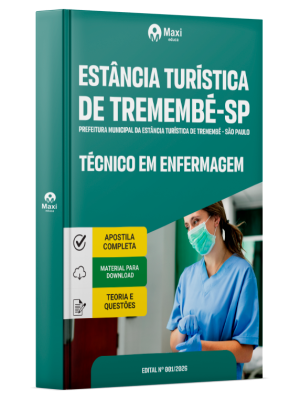 Apostila Prefeitura de Tremembé - SP 2026 - Técnico em Enfermagem