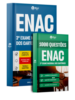 Combo ENAC - Exame Nacional dos Cartórios 2026