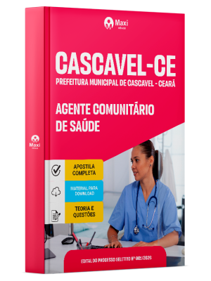 Apostila Prefeitura de Cascavel - CE 2026 - Agente Comunitário de Saúde