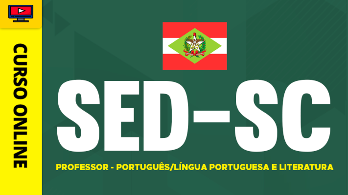 Curso SED-SC 2026 - Professor - Português/Língua Portuguesa e Literatura