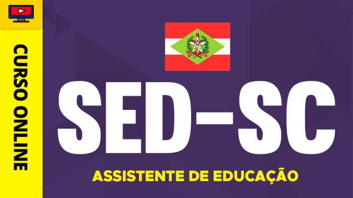 Curso SED-SC 2026 - Assistente de Educação