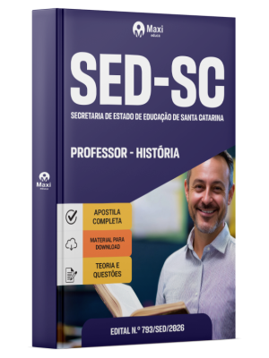 Apostila SED-SC 2026 - Professor - História
